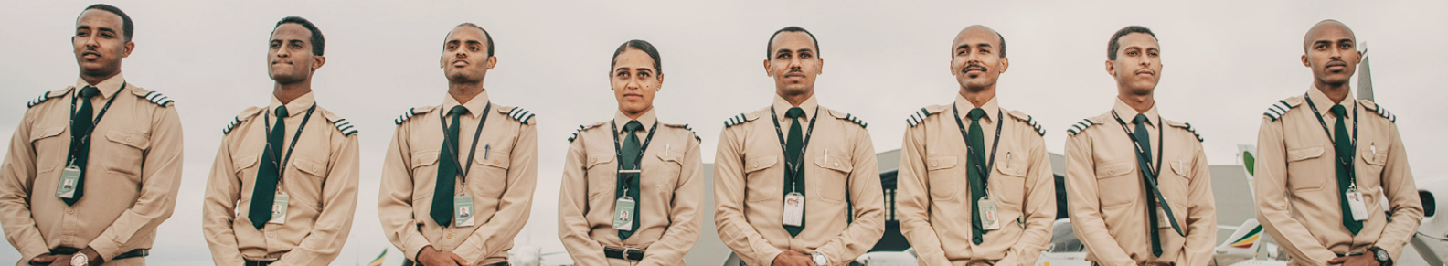 Ethiopian Airlines crew